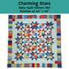 Charming Stars Quilt PDF Pattern