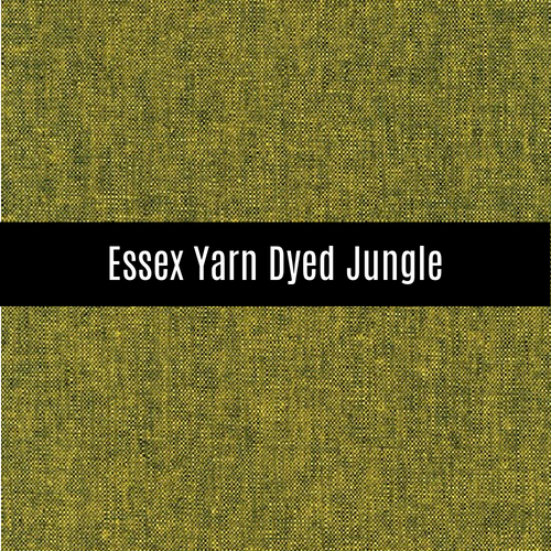 Essex Yarn Dyed Linen in Jungle - Priced by the Half Yard - brewstitched.com