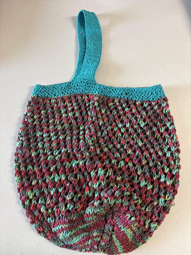 Handmade Knit Market Bag