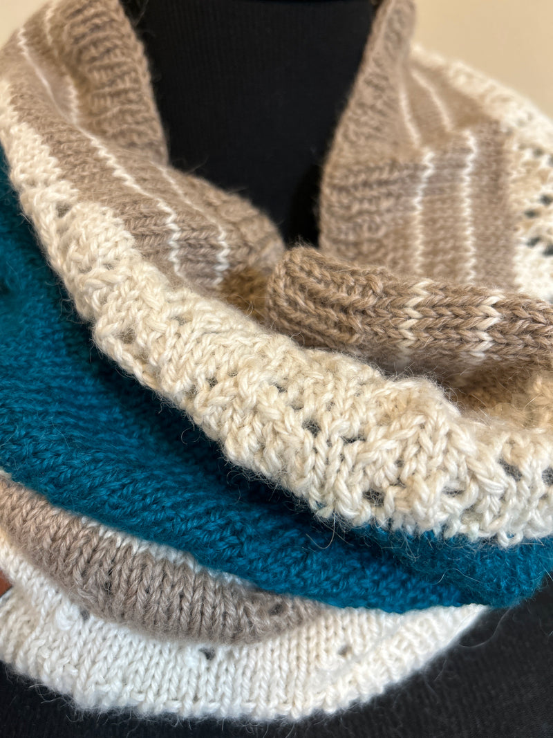 Handmade Knit Adult Cowl