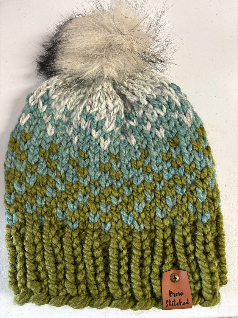 Handmade Knit Adult Hat