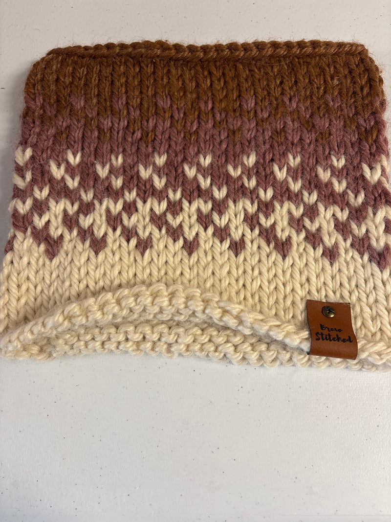 Handmade Knit Adult Cowl