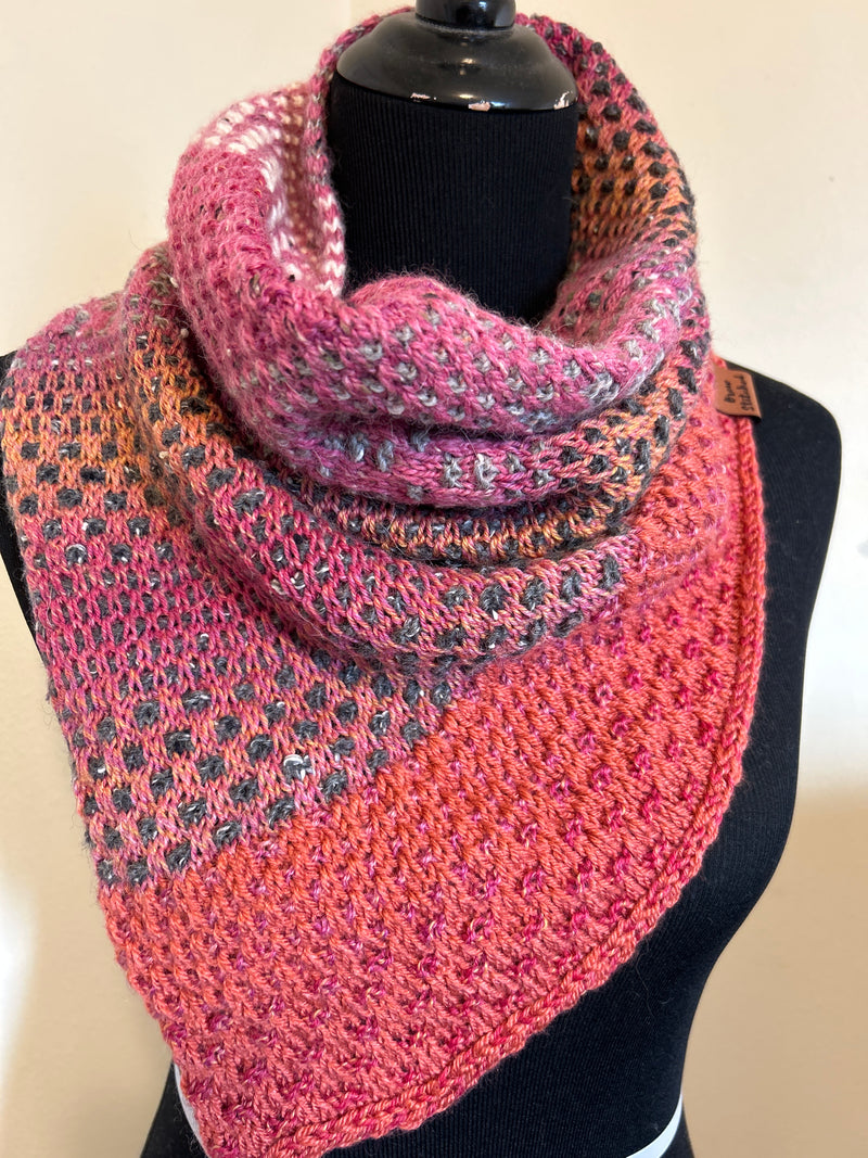 Handmade Knit Adult Cowl