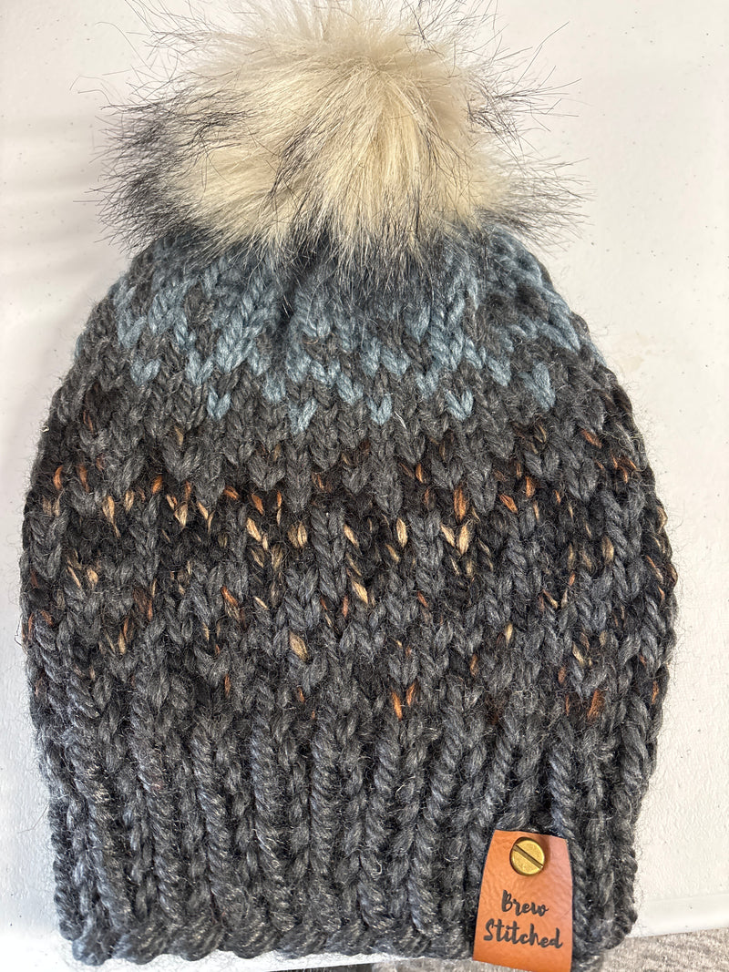 Handmade Knit Adult Hat