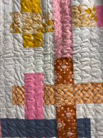 Handmade Patchwork  Lap Quilt