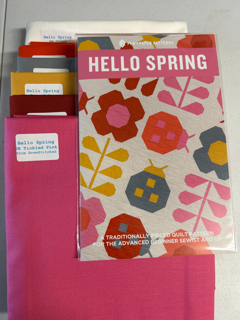 Hello Spring Quilt Kit