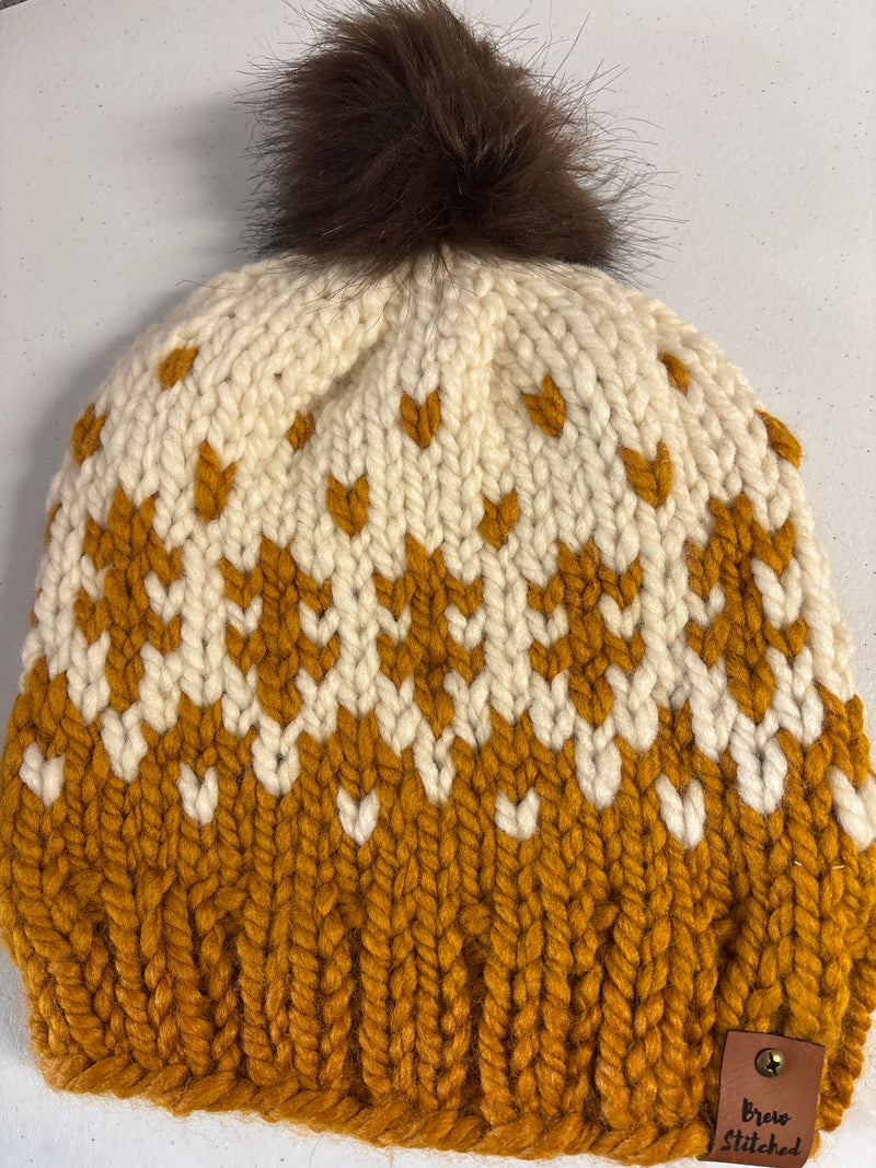 Handmade Knit Adult Hat