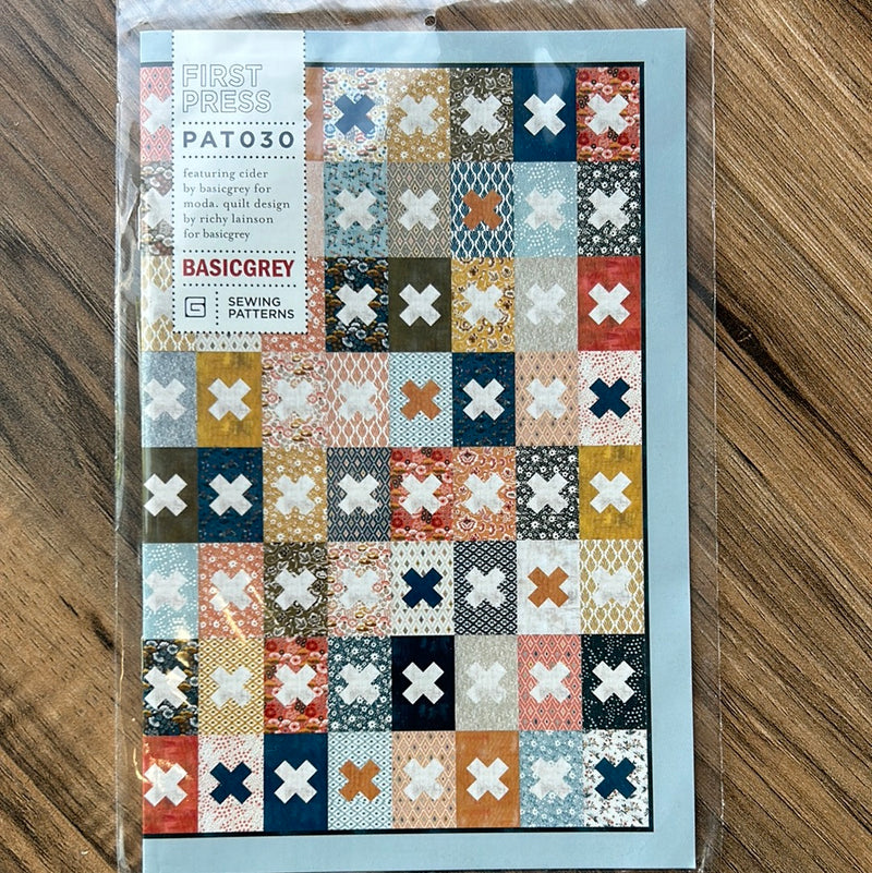 First Press Quilt Pattern by Basic Grey