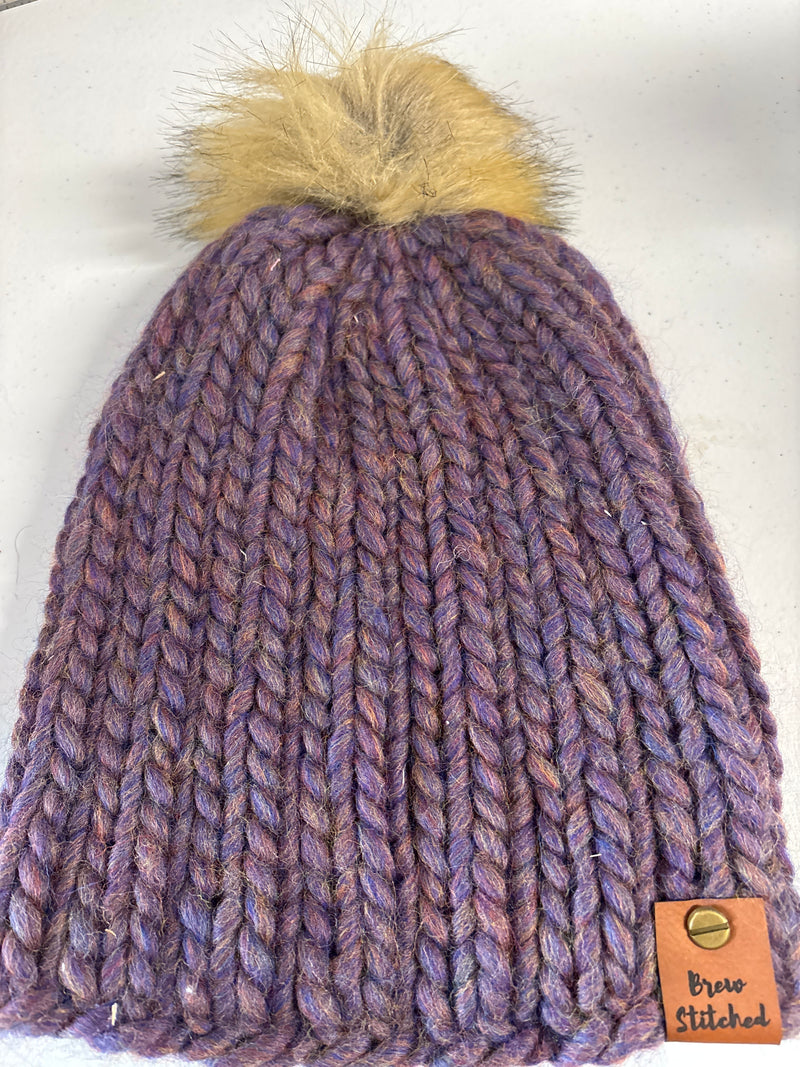 Handmade Knit Adult Hat