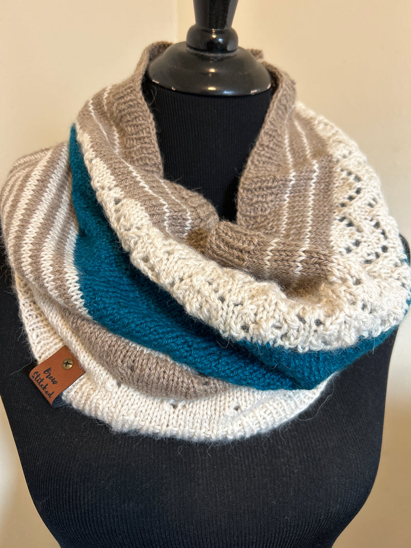 Handmade Knit Adult Cowl