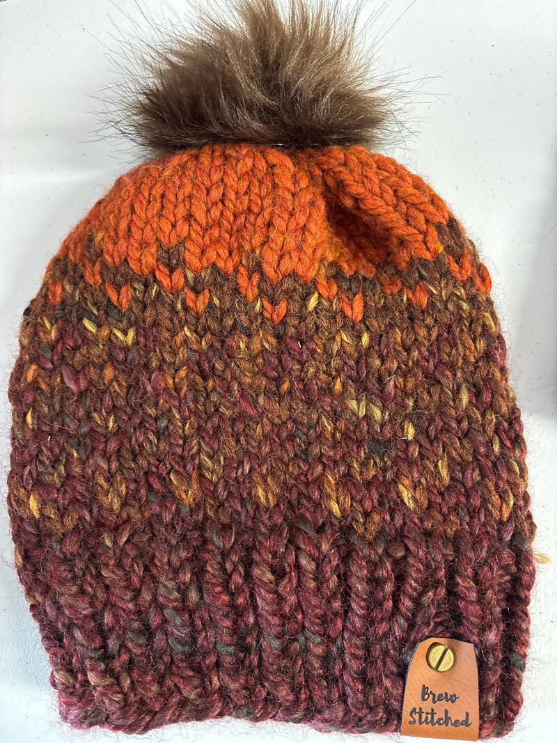 Handmade Knit Adult Hat