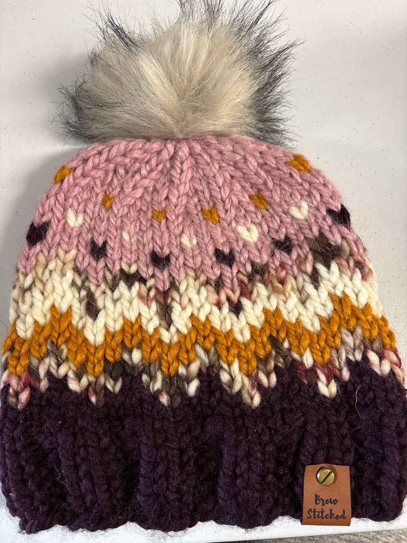 Handmade Knit Adult Hat