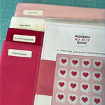 I Heart You Quilt Kit