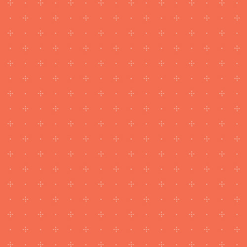 Starry Orange You - Priced by the Half Yard