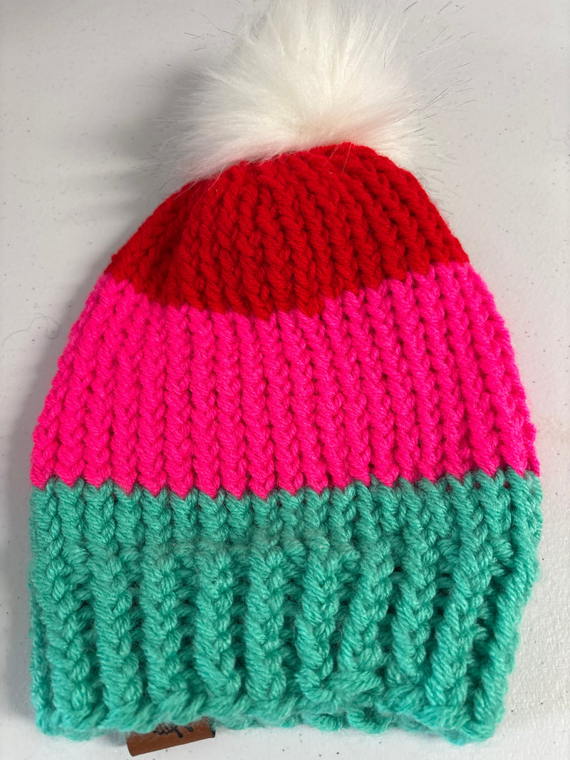 Handmade Knit Kids Hat