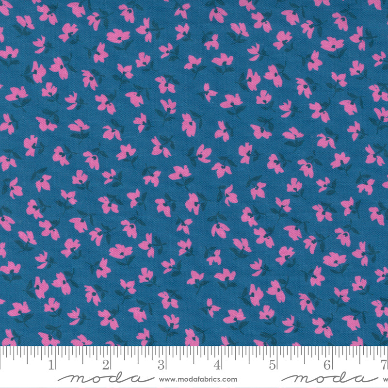 Paisley Rose Vivienne Floral in Horizon - Priced by the Half Yard - Expected Feb 2022 - brewstitched.com