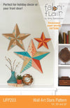 Fabriflair Wall Art Stars Paper Pattern - brewstitched.com