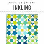 Inkling Quilt Paper Pattern by Patchwork and Poodles - brewstitched.com