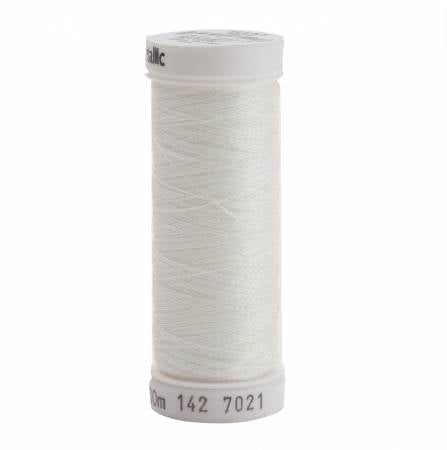 Sulky Original Metallic Nylon/Polyester Thread 40wt - 165yds White - brewstitched.com