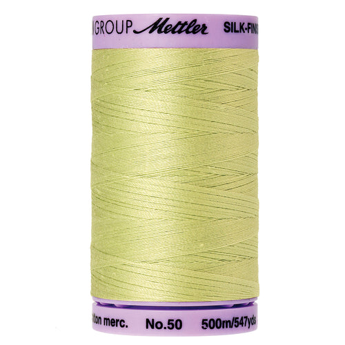 Mettler 50 weight Cotton Thread in Spring Green 9104 1343 - brewstitched.com