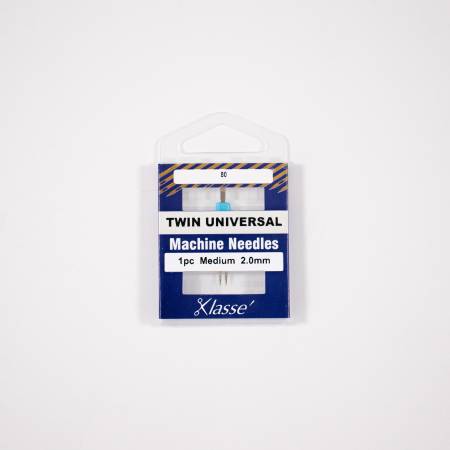 Klasse Twin Universal 2.0mm/80- Includes 1 Needle - brewstitched.com