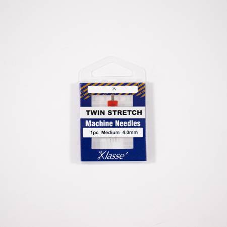 Klasse Twin Stretch 4.0mm/75- Includes 1 Needle - brewstitched.com