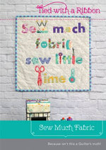 Sew Much Fabric Quilt Paper Pattern from Creative Abundance - brewstitched.com