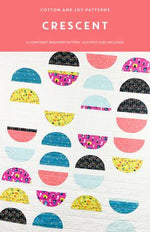 Crescent Paper Pattern by Fran of Cotton + Joy - brewstitched.com