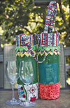 Large Wine Tote Bag Paper Pattern - brewstitched.com