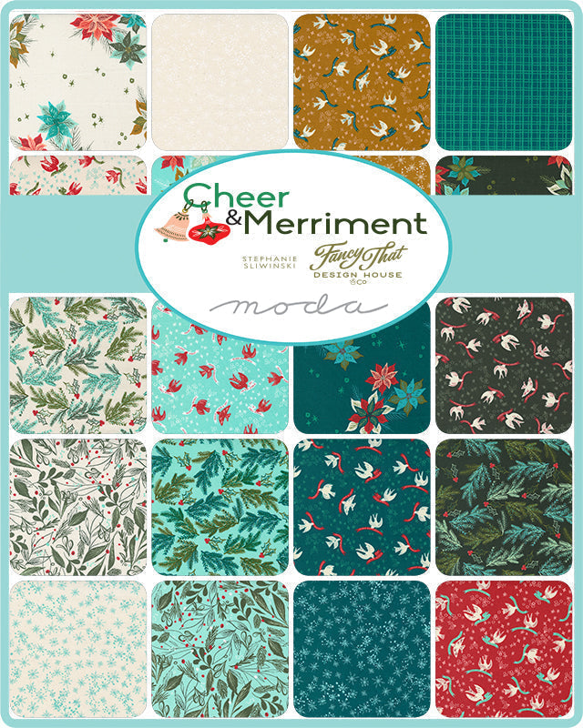 Cheer & Merriment Charm Pack - brewstitched.com