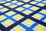 Addition Quilt Paper Pattern from Kitchen Table Quilting - brewstitched.com
