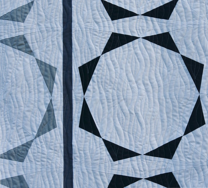 Half Circle Mirror Quilt Paper Pattern by Meadow Mist Designs - brewstitched.com