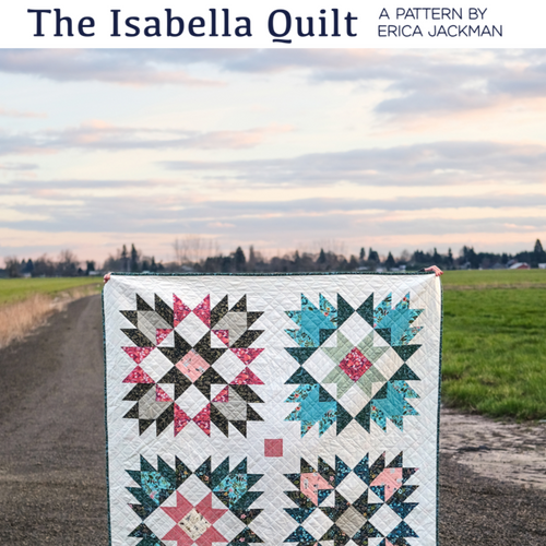 The Isabella Quilt Paper Pattern by Kitchen Table Quilting - brewstitched.com