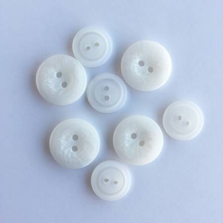 Snack Pack Fresh White Wedding Buttons - brewstitched.com