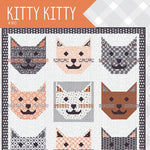 Kitty Kitty Quilt Paper Pattern from Prairie Grass Patterns - brewstitched.com