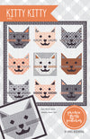 Kitty Kitty Quilt Paper Pattern from Prairie Grass Patterns - brewstitched.com