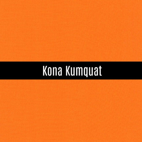 Kona Kumquat - Priced by the Half Yard - brewstitched.com