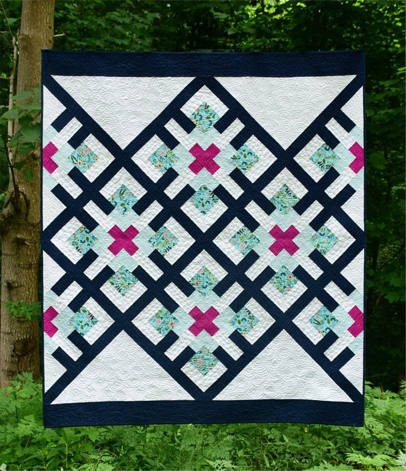 Lattice Vines Quilt Paper Pattern by Meadow Mist Designs - brewstitched.com