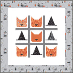 Tic Tac Cat Quilt Paper Pattern by Melissa Mortenson - brewstitched.com