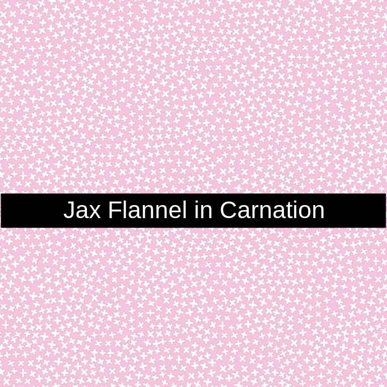Jax Flannel in Carnation - Priced by the Half Yard - brewstitched.com