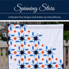 Spinning Stars Quilt Paper Pattern by Meadow Mist Designs - brewstitched.com