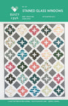 Stained Glass Windows Quilt Paper Pattern from Quilty Love - brewstitched.com
