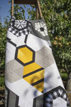 Biggy The Bee Baby Quilt Paper Pattern - brewstitched.com