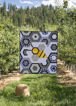 Biggy The Bee Baby Quilt Paper Pattern - brewstitched.com