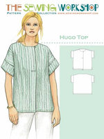 Hugo Top Paper Pattern from The Sewing Workshop - brewstitched.com