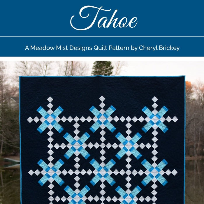 Tahoe Quilt Paper Pattern by Meadow Mist Designs - brewstitched.com