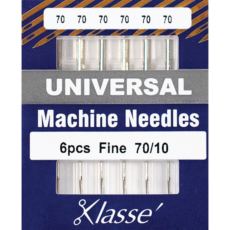 Klasse Universal Needle 70/10 - Includes 6 Needles - brewstitched.com