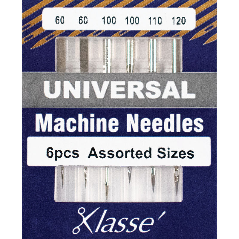 Klasse Universal Needle Assorted- Includes 6 Needles - brewstitched.com