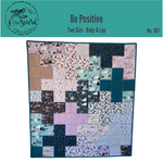 Be Positive Quilt Pattern PDF - brewstitched.com