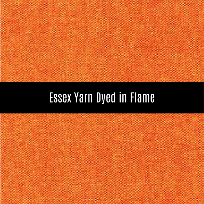 Essex Yarn Dyed Linen in Flame - Priced by the Half Yard - brewstitched.com
